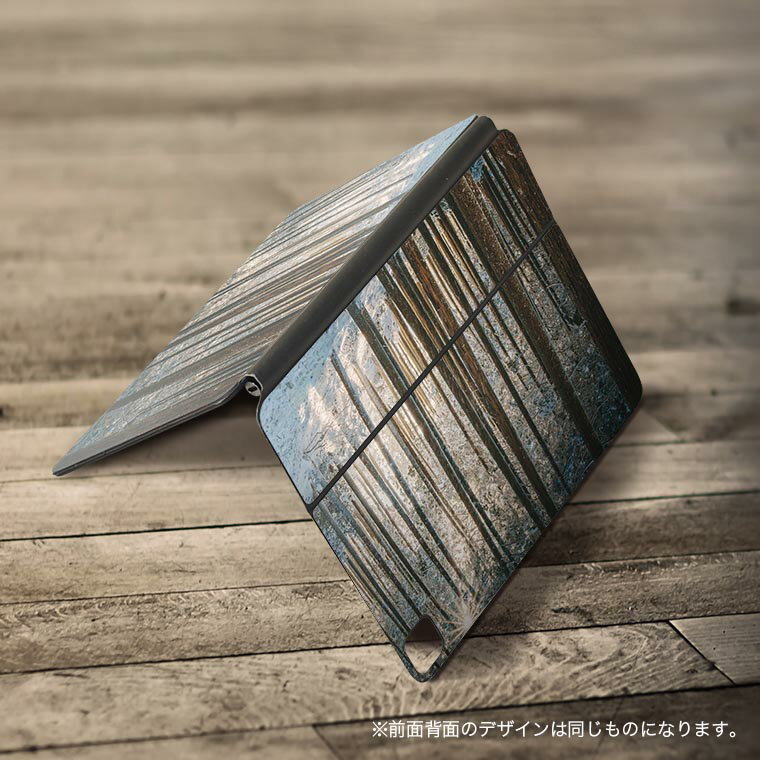 Magic Keyboard 12.9インチ iPad Pro（第4世代、第5世代、第6世代）対応 apple アップル アイパッド　全面スキンシール フル 前面　背面 保護シール 人気 023493 景色　自然　写真