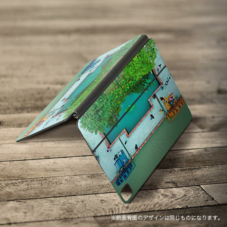 Magic Keyboard 用 スキンシール 11インチ iPad Pro用 第1-4世代 iPad Air 第4-5世代 対応 全面スキンシール フル 前面 背面 保護シール 人気 023956 風景　写真