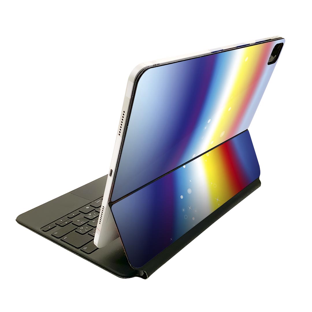 Magic Keyboard 12.9インチ iPad Pro（第4世代、第5世代、第6世代）対応 apple アップル アイパッド　全面スキンシール フル 前面　背面 保護シール 人気 002057 シンプル　カラフル