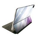 Magic Keyboard 12.9インチ iPad Pro(第4世代、第5世代、第6世代)対応 apple アップル アイパッド 全面スキンシール フル 前面 背面 保護シール 人気 シンプル 青 ピンク 002149(2)