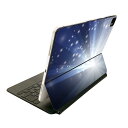Magic Keyboard 用 スキンシール 11インチ iPad Pro用 第1-4世代 iPad Air 第4-5世代 対応 全面スキンシール フル 前面 背面 保護シール 人気 002290 シンプル 青(2)