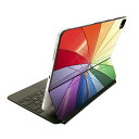 Magic Keyboard 12.9インチ iPad Pro(第4世代、第5世代、第6世代)対応 apple アップル アイパッド 全面スキンシール フル 前面 背面 保護シール 人気 カラフル 傘 002496