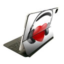 Magic Keyboard 用 スキンシール 11インチ iPad Pro用 第1-4世代 iPad Air 第4-5世代 対応 全面スキンシール フル 前面 背面 保護シール 人気 002514 ハート 音楽(2)
