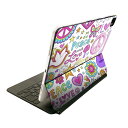 Magic Keyboard 12.9インチ iPad Pro(第4世代、第5世代、第6世代)対応 apple アップル アイパッド 全面スキンシール フル 前面 背面 保護シール 人気 カラフル ポップ 002520(2)