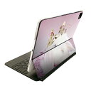 Magic Keyboard 用 スキンシール 11インチ iPad Pro用 第1-4世代 iPad Air 第4-5世代 対応 全面スキンシール フル 前面 背面 保護シール 人気 002570 うさぎ 動物 写真