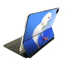 Magic Keyboard 12.9インチ iPad Pro(第4世代、第5世代、第6世代)対応 apple アップル アイパッド 全面スキンシール フル 前面 背面 保護シール 人気 002683 鳥 動物 写真