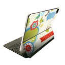 Magic Keyboard 用 スキンシール 11インチ iPad Pro用 第1-4世代 iPad Air 第4-5世代 対応 全面スキンシール フル 前面 背面 保護シール 人気 002690 鳥 花 キャラクター(2)