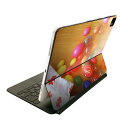 Magic Keyboard 12.9インチ iPad Pro(第4世代、第5世代、第6世代)対応 apple アップル アイパッド 全面スキンシール フル 前面 背面 保護シール 人気 002814 夏 祭り 写真