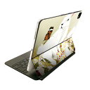 Magic Keyboard 用 スキンシール 11インチ iPad Pro用 第1-4世代 iPad Air 第4-5世代 対応 全面スキンシール フル 前面 背面 保護シール 人気 002867 うさぎ 動物 イラスト