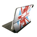 Magic Keyboard 12.9インチ iPad Pro(第4世代、第5世代、第6世代)対応 apple アップル アイパッド 全面スキンシール フル 前面 背面 保護シール 人気 002889 外国 国旗 イラスト