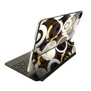 Magic Keyboard 12.9インチ iPad Pro(第4世代、第5世代、第6世代)対応 apple アップル アイパッド 全面スキンシール フル 前面 背面 保護シール 人気 002947 模様 白 ブラウン