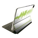 Magic Keyboard 用 スキンシール 11インチ iPad Pro用 第1-4世代 iPad Air 第4-5世代 対応 全面スキンシール フル 前面 背面 保護シール 人気 003192 鳥 動物 緑(2)
