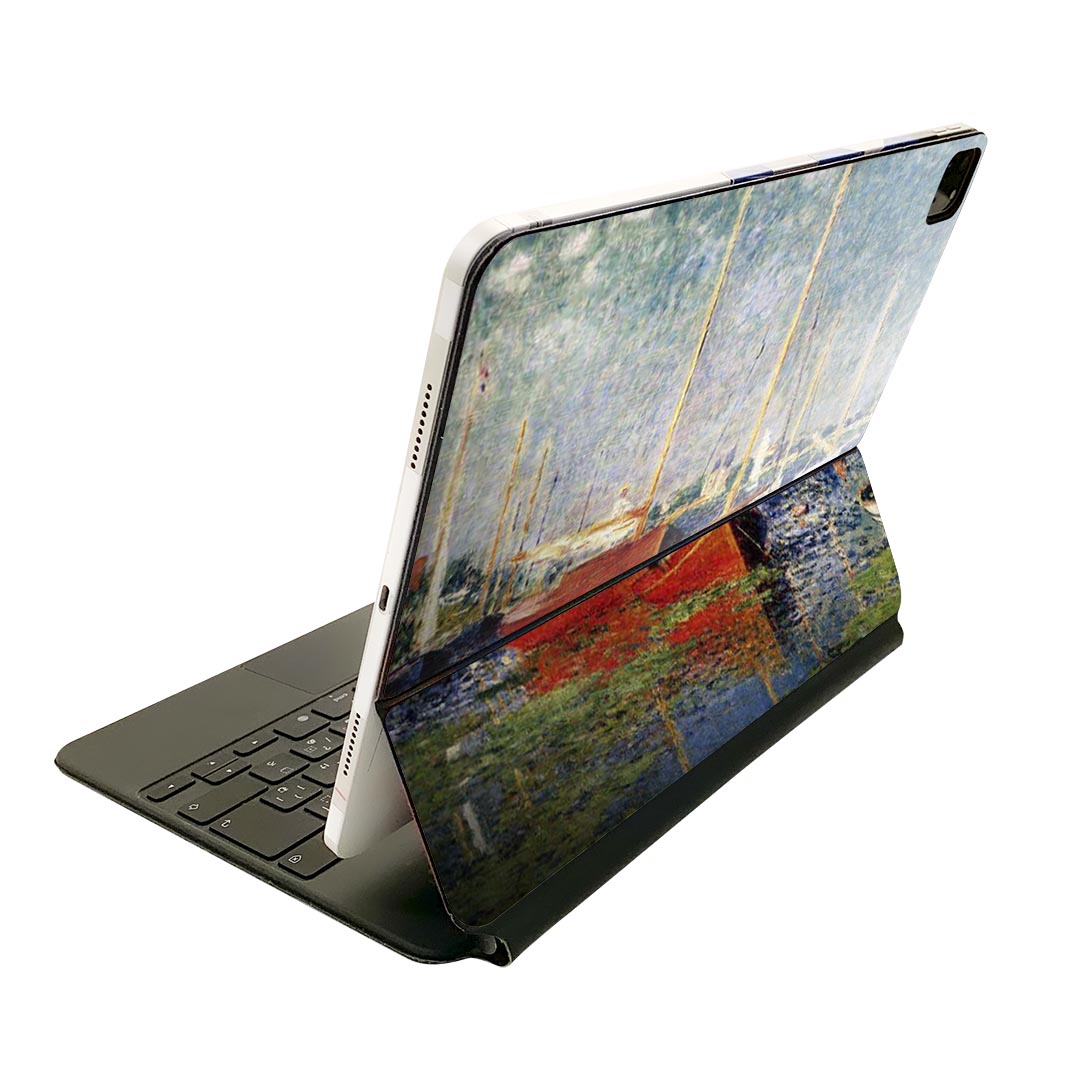 Magic Keyboard 用 スキンシール 11インチ iPad Pro用 第1-4世代 iPad Air 第4-5世代 対応 全面スキンシール フル 前面 背面 保護シール 人気 003200 外国 絵画 イラスト