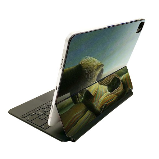 Magic Keyboard 用 スキンシール 11インチ iPad Pro用 第1-4世代 iPad Air 第4-5世代 対応 全面スキンシール フル 前面 背面 保護シール 人気 003222 クール 人物 絵画 イラスト Magic Keyboard 用 スキンシール 11インチ iPad Pro用 第1-4世代 iPad Air 第4-5世代 対応 全面スキンシール フル 前面 背面 保護シール 人気 003222 クール 人物 絵画 イラスト