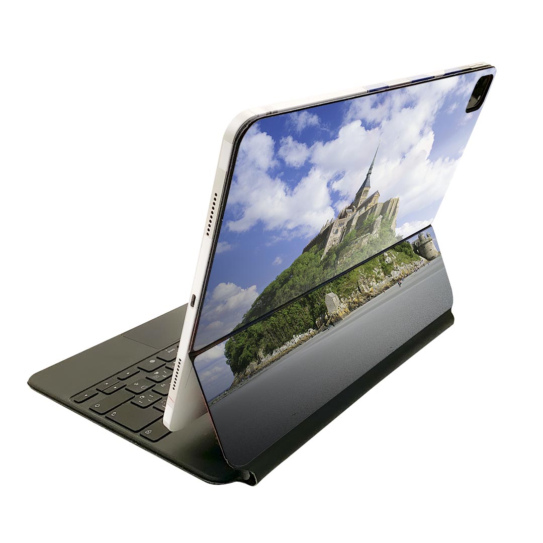 Magic Keyboard 用 スキンシール 11インチ iPad Pro用 第1-4世代 iPad Air 第4-5世代 対応 全面スキンシール フル 前面 背面 保護シール 人気 003273 クール 外国 写真 景色 風景