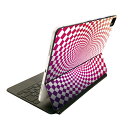 Magic Keyboard 用 スキンシール 11インチ iPad Pro用 第1-4世代 iPad Air 第4-5世代 対応 全面スキンシール フル 前面 背面 保護シール 人気 003500 模様 カラフル(2)