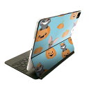 Magic Keyboard 12.9インチ iPad Pro(第4世代、第5世代、第6世代)対応 apple アップル アイパッド 全面スキンシール フル 前面 背面 保護シール 人気 Halloween 020100