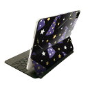 Magic Keyboard 12.9インチ iPad Pro(第4世代、第5世代、第6世代)対応 apple アップル アイパッド 全面スキンシール フル 前面 背面 保護シール 人気 020151 ハロウィン Halloween