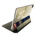Magic Keyboard 12.9インチ iPad Pro(第4世代、第5世代、第6世代)対応 apple アップル アイパッド 全面スキンシール フル 前面 背面 保護シール 人気 020729 マスクデザイン 春 桜 梅