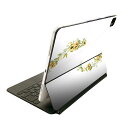 Magic Keyboard 用 スキンシール 11インチ iPad Pro用 第1-4世代 iPad Air 第4-5世代 対応 全面スキンシール フル 前面 背面 保護シール 人気 020799 マスクデザイン 夏 花 向日葵