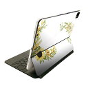 Magic Keyboard 用 スキンシール 11インチ iPad Pro用 第1-4世代 iPad Air 第4-5世代 対応 全面スキンシール フル 前面 背面 保護シール 人気 020800 マスクデザイン 夏 花 向日葵