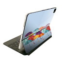 Magic Keyboard 12.9インチ iPad Pro(第4世代、第5世代、第6世代)対応 apple アップル アイパッド 全面スキンシール フル 前面 背面 保護シール 人気 020831 マスクデザイン 梅雨 傘