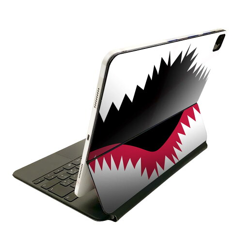 Magic Keyboard 12.9インチ iPad Pro(第4世代、第5世代、第6世代)対応 apple アップル アイパッド 全面スキンシール フル 前面 背面 保護シール 人気 020865 マスクデザイン 面白 牙 口 Magic Keyboard 12.9インチ iPad Pro(第4世代、第5世代、第6世代)対応 apple アップル アイパッド 全面スキンシール フル 前面 背面 保護シール 人気 020865 マスクデザイン 面白 牙 口