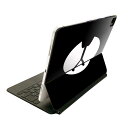 Magic Keyboard 用 スキンシール 11インチ iPad Pro用 第1-4世代 iPad Air 第4-5世代 対応 全面スキンシール フル 前面 背面 保護シール 人気 020876 マスクデザイン 面白 くま