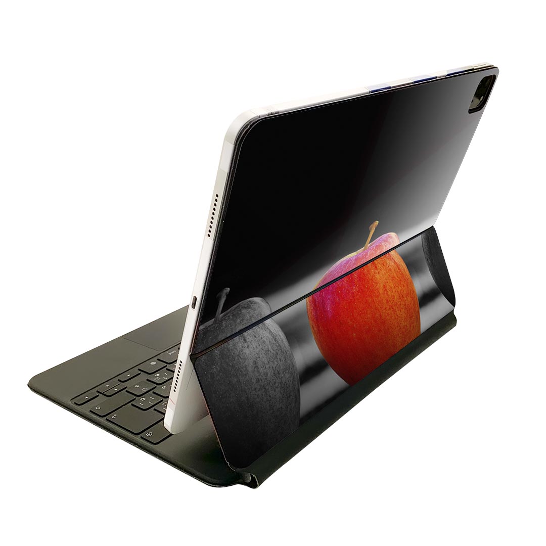 Magic Keyboard 用 スキンシール 11インチ iPad Pro用 第1-4世代 iPad Air 第4-5世代 対応 全面スキンシール フル 前面 背面 保護シール 人気 022876 写真　りんご　果物