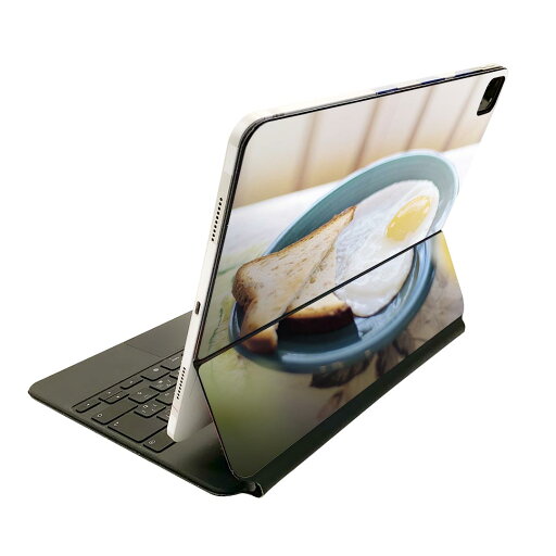 Magic Keyboard 12.9インチ iPad Pro(第4世代、第5世代、第6世代)対応 apple アップル アイパッド 全面スキンシール フル 前面 背面 保護シール 人気 023018 目玉焼き 写真 パン 食べ物 Magic Keyboard 12.9インチ iPad Pro(第4世代、第5世代、第6世代)対応 apple アップル アイパッド 全面スキンシール フル 前面 背面 保護シール 人気 023018 目玉焼き 写真 パン 食べ物