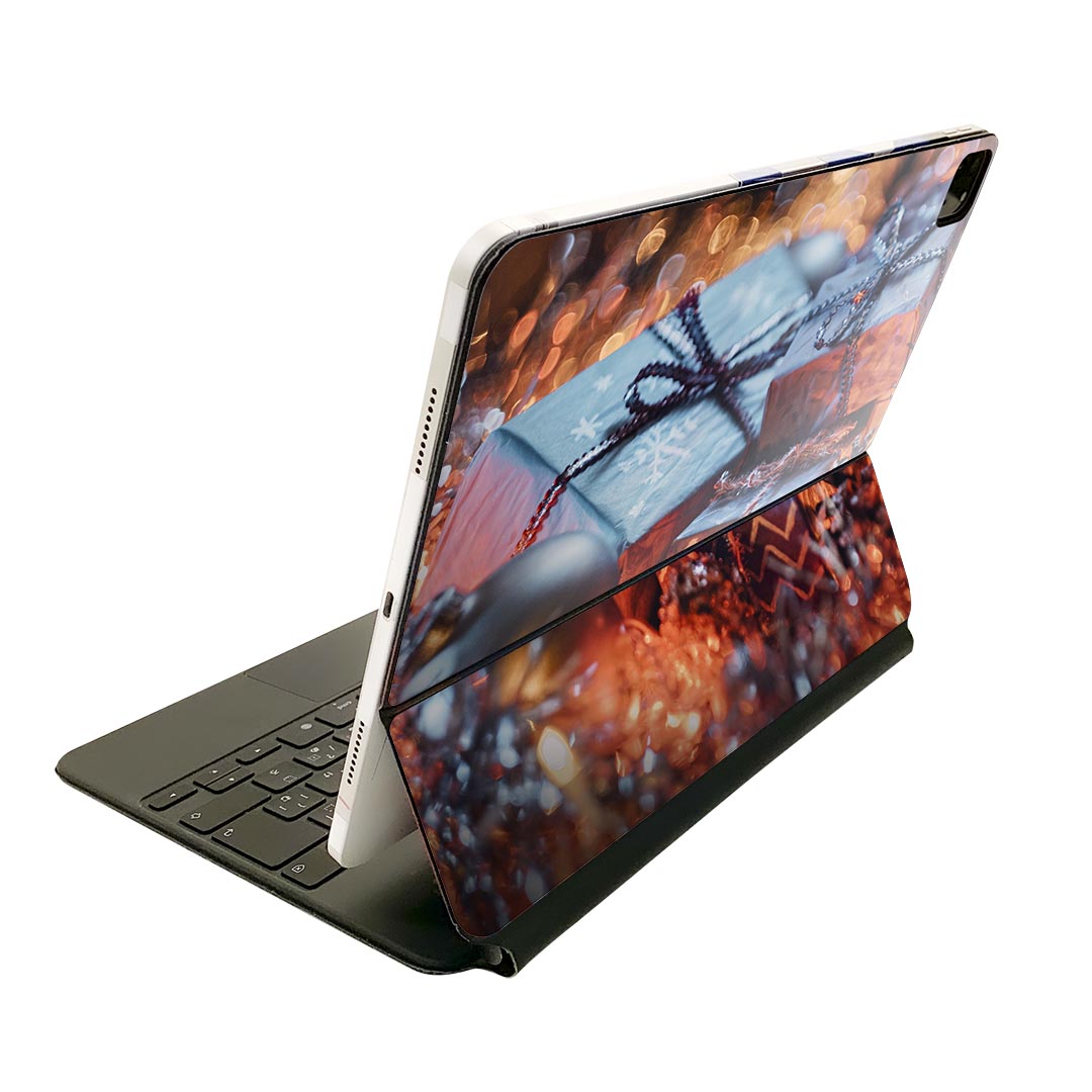 Magic Keyboard 用 スキンシール 11インチ iPad Pro用 第1-4世代 iPad Air 第4-5世代 対応 全面スキンシール フル 前面 背面 保護シール 人気 023115 クリスマス 写真