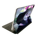 Magic Keyboard 12.9インチ iPad Pro(第4世代、第5世代、第6世代)対応 apple アップル アイパッド 全面スキンシール フル 前面 背面 保護シール 人気 023197 ハロウィン 死者の日 花