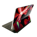 Magic Keyboard 用 スキンシール 11インチ iPad Pro用 第1-4世代 iPad Air 第4-5世代 対応 全面スキンシール フル 前面 背面 保護シール 人気 023340 花 フラワー(2)