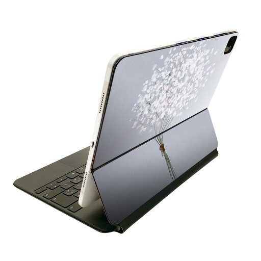 Magic Keyboard 12.9インチ iPad Pro(第4世代、第5世代、第6世代)対応 apple アップル アイパッド 全面スキンシール フル 前面 背面 保護シール 人気 花 フラワー イラスト 023350 Magic Keyboard 12.9インチ iPad Pro(第4世代、第5世代、第6世代)対応 apple アップル アイパッド 全面スキンシール フル 前面 背面 保護シール 人気 花 フラワー イラスト 023350