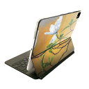 Magic Keyboard 用 スキンシール 11インチ iPad Pro用 第1-4世代 iPad Air 第4-5世代 対応 全面スキンシール フル 前面 背面 保護シール 人気 023359 花 フラワー 絵画(2)