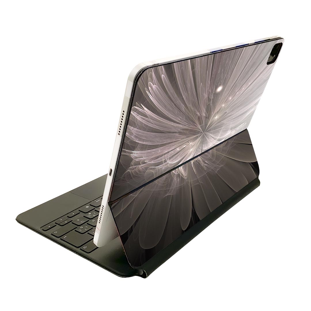 Magic Keyboard 用 スキンシール 11インチ iPad Pro用 第1-4世代 iPad Air 第4-5世代 対応 全面スキンシール フル 前面 背面 保護シール 人気 023375 花 フラワー