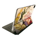 Magic Keyboard 12.9インチ iPad Pro(第4世代、第5世代、第6世代)対応 apple アップル アイパッド 全面スキンシール フル 前面 背面 保護シール 人気 023409 野菜 写真(2)