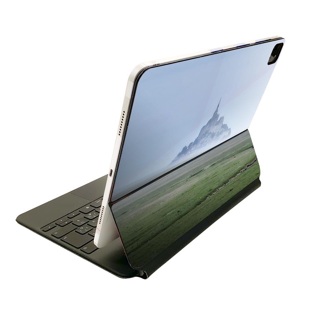 Magic Keyboard 12.9インチ iPad Pro（第4世代、第5世代、第6世代）対応 apple アップル アイパッド　全面スキンシール フル 前面　背面 保護シール 人気 023464 風景　写真