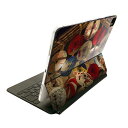 Magic Keyboard 12.9インチ iPad Pro(第4世代、第5世代、第6世代)対応 apple アップル アイパッド 全面スキンシール フル 前面 背面 保護シール 人気 番傘 日本 和 023471