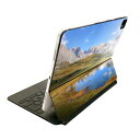 Magic Keyboard 12.9インチ iPad Pro(第4世代、第5世代、第6世代)対応 apple アップル アイパッド 全面スキンシール フル 前面 背面 保護シール 人気 023514 景色 写真 自然(2)