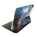 Magic Keyboard 用 スキンシール 11インチ iPad Pro用 第1-4世代 iPad Air 第4-5世代 対応 全面スキンシール フル 前面 背面 保護シール 人気 023724 都市　夜景　風景