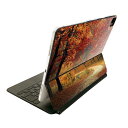 Magic Keyboard 12.9インチ iPad Pro(第4世代、第5世代、第6世代)対応 apple アップル アイパッド 全面スキンシール フル 前面 背面 保護シール 人気 023727 紅葉 秋