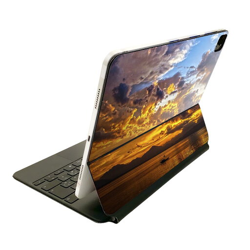 Magic Keyboard 12.9インチ iPad Pro(第4世代、第5世代、第6世代)対応 apple アップル アイパッド 全面スキンシール フル 前面 背面 保護シール 人気 夕日 写真 景色 023765 Magic Keyboard 12.9インチ iPad Pro(第4世代、第5世代、第6世代)対応 apple アップル アイパッド 全面スキンシール フル 前面 背面 保護シール 人気 夕日 写真 景色 023765