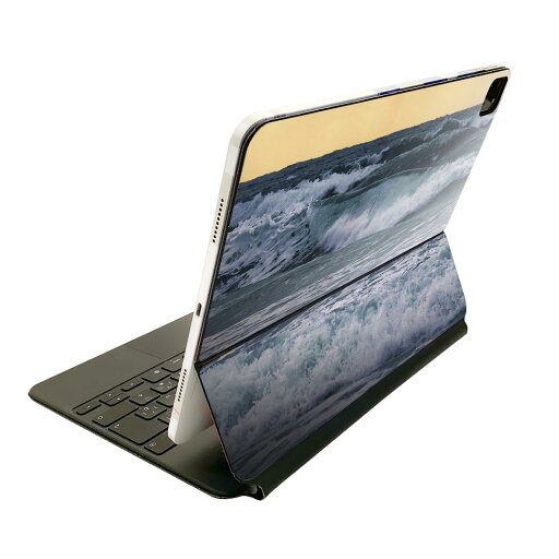 Magic Keyboard 用 スキンシール 11インチ iPad Pro用 第1-4世代 iPad Air 第4-5世代 対応 全面スキンシール フル 前面 背面 保護シール 人気 023773 海 写真 波 Magic Keyboard 用 スキンシール 11インチ iPad Pro用 第1-4世代 iPad Air 第4-5世代 対応 全面スキンシール フル 前面 背面 保護シール 人気 023773 海 写真 波