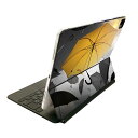 Magic Keyboard 用 スキンシール 11インチ iPad Pro用 第1-4世代 iPad Air 第4-5世代 対応 全面スキンシール フル 前面 背面 保護シール 人気 023923 傘 モノクロ