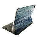 Magic Keyboard 用 スキンシール 11インチ iPad Pro用 第1-4世代 iPad Air 第4-5世代 対応 全面スキンシール フル 前面 背面 保護シール 人気 023948 海 水面(2)
