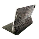 Magic Keyboard 12.9インチ iPad Pro(第4世代、第5世代、第6世代)対応 apple アップル アイパッド 全面スキンシール フル 前面 背面 保護シール 人気 025681 街並み 自転車 風景