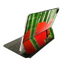Magic Keyboard 12.9インチ iPad Pro(第4世代、第5世代、第6世代)対応 apple アップル アイパッド 全面スキンシール フル 前面 背面 保護シール 人気 025790 竹林 番傘 和