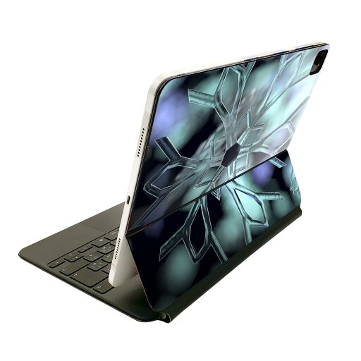 Magic Keyboard 12.9インチ iPad Pro(第4世代、第5世代、第6世代)対応 apple アップル アイパッド 全面スキンシール フル 前面 背面 保護シール 人気 雪 冬 結晶 025857 Magic Keyboard 12.9インチ iPad Pro(第4世代、第5世代、第6世代)対応 apple アップル アイパッド 全面スキンシール フル 前面 背面 保護シール 人気 雪 冬 結晶 025857