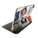 Magic Keyboard 用 スキンシール 11インチ iPad Pro用 第1-4世代 iPad Air 第4-5世代 対応 全面スキンシール フル 前面 背面 保護シール 人気 025895 切手 カナダ(2)